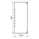 OBO Bettermann Vertr Wand+Deckenkanal m.Obert. 100x230mm,PVC WDK100230RW