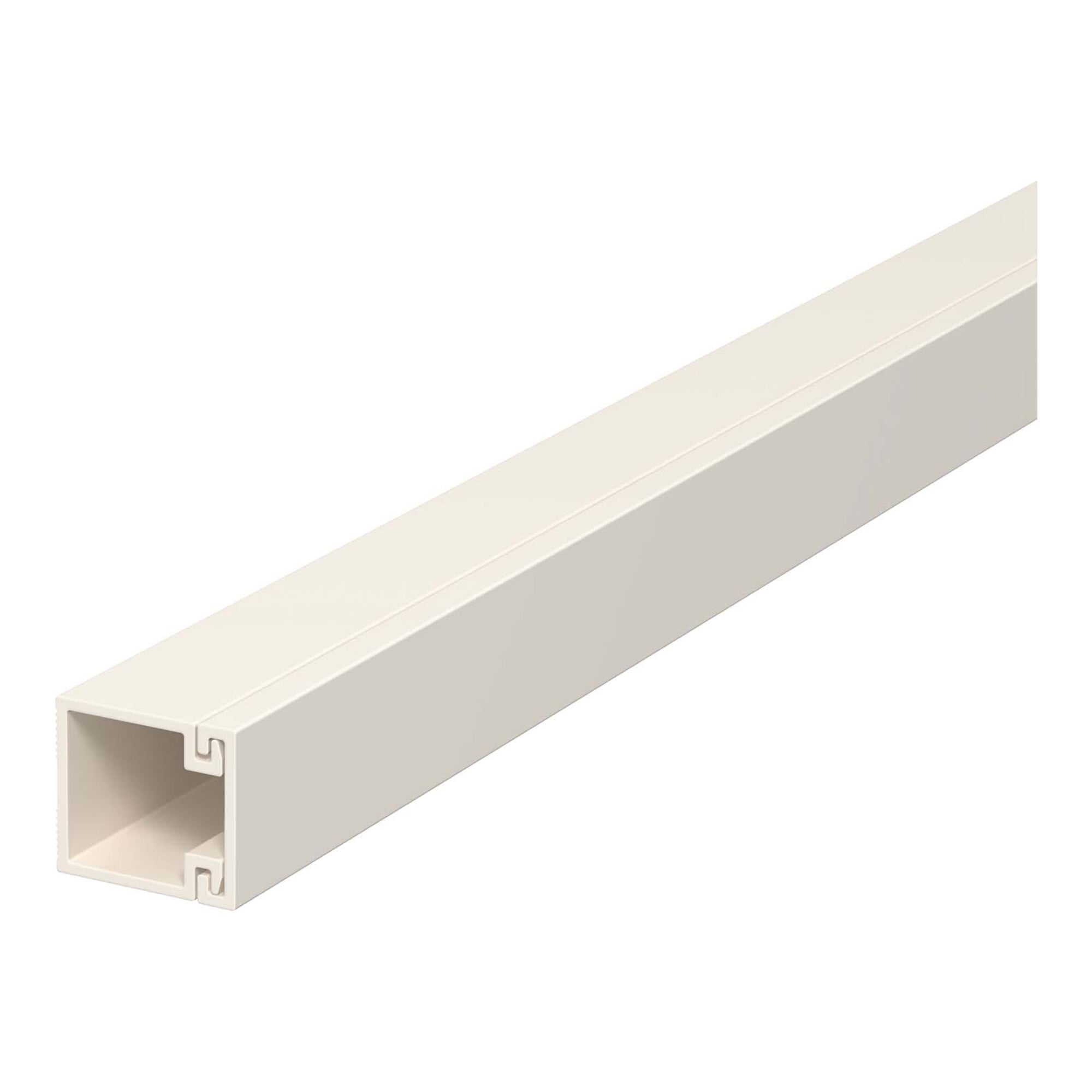 OBO Bettermann Vertr Wand+Deckenkanal m.Obert. 15x15mm,PVC WDK15015CW