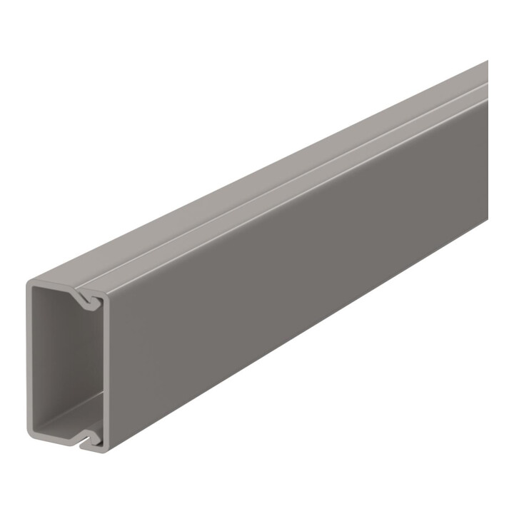 OBO Bettermann Vertr Wand+Deckenkanal m.Obert. 15x30mm,PVC WDK15030GR