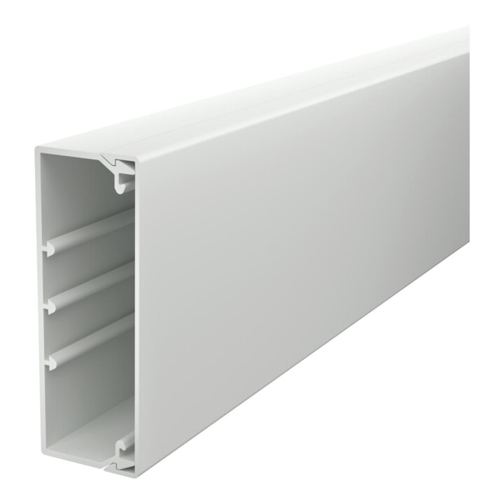 OBO Bettermann Vertr Wand+Deckenkanal m.Obert. 40x110mm,PVC WDK40110RW