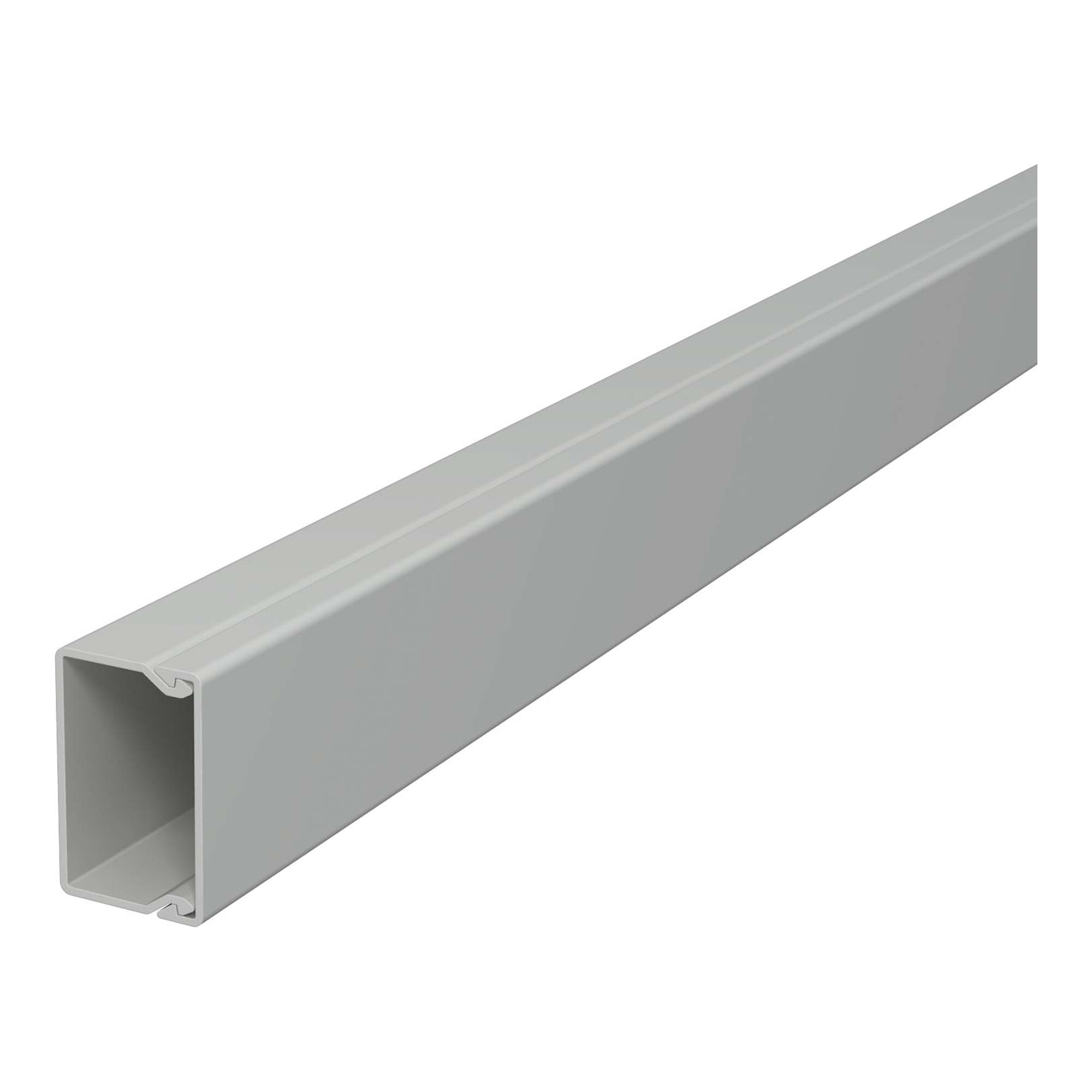 OBO Bettermann Vertr Wand+Deckenkanal m.Obert. 40x40mm,PVC WDK40040GR