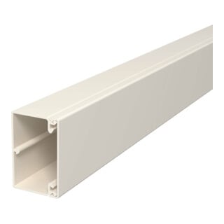 OBO Bettermann Vertr Wand+Deckenkanal m.Obert. 40x60mm,PVC WDK40060CW