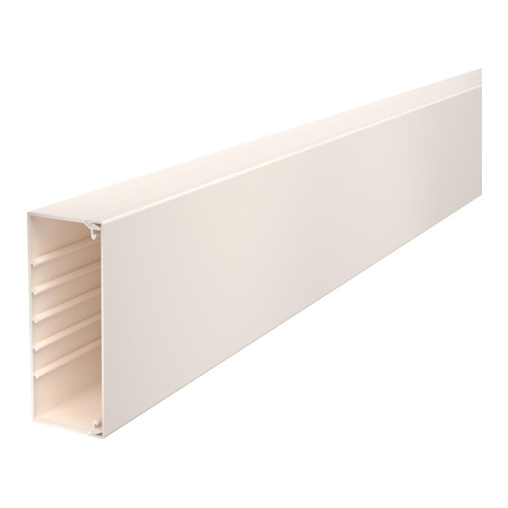 OBO Bettermann Vertr Wand+Deckenkanal m.Obert. 60x150mm,PVC WDK60150CW