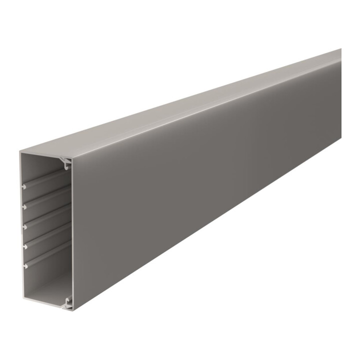 OBO Bettermann Vertr Wand+Deckenkanal m.Obert. 60x150mm,PVC WDK60150GR
