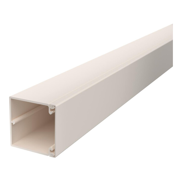 OBO Bettermann Vertr Wand+Deckenkanal m.Obert. 60x60mm,PVC WDK60060CW