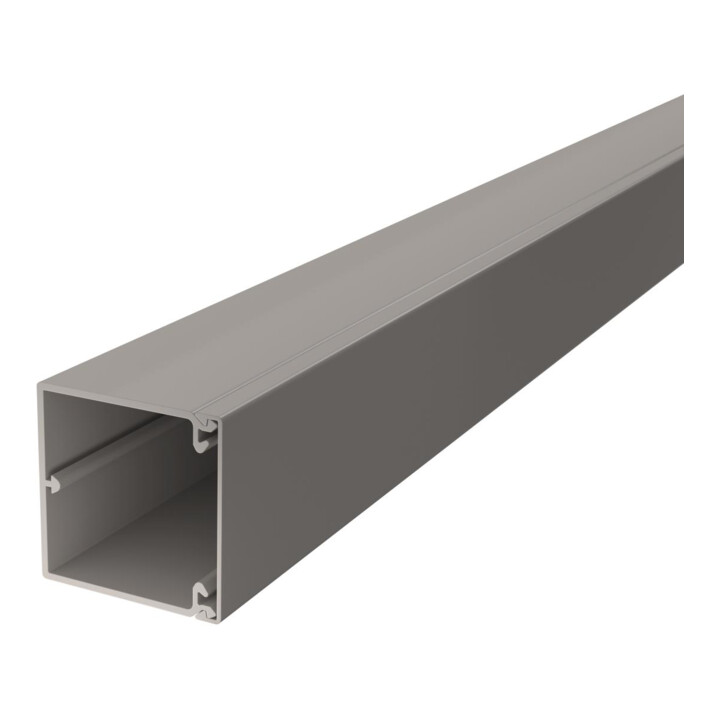 OBO Bettermann Vertr Wand+Deckenkanal m.Obert. 60x60mm,PVC WDK60060GR