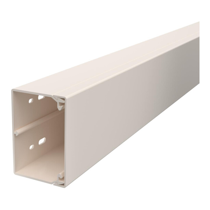 OBO Bettermann Vertr Wand+Deckenkanal m.Obert. 60x90mm,PVC WDK60090CW