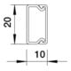 OBO Bettermann Vertr Wand-/Deckenkanal WDK10020RW