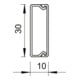 OBO Bettermann Vertr Wand-/Deckenkanal WDK10030RW