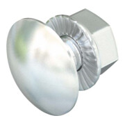 OBO Bettermann Vis à tête plate ronde avec écrou combiné FRSB 6x16 A2-1