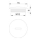 OBO Bettermann Vis de fermeture isolée, longue 108 M12 PS
