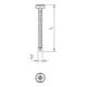 OBO Bettermann Vis Golden-Sprint 4758 4,0x45