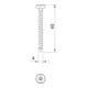 OBO Bettermann Vis Golden-Sprint 4758 4,0x45