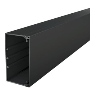 OBO Bettermann Wand- und Deckenkanal WDK60110SW 2000x110x60 PVC sw