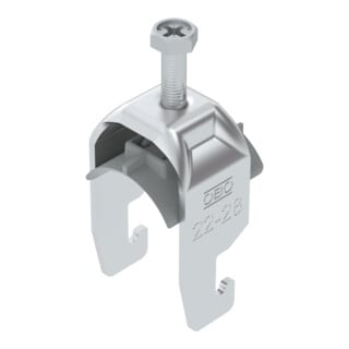 OBO Bügelschelle BS-U1-K-28 22-28mm ALU