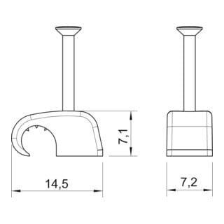 OBO Haft-Clip 2025 18 RW