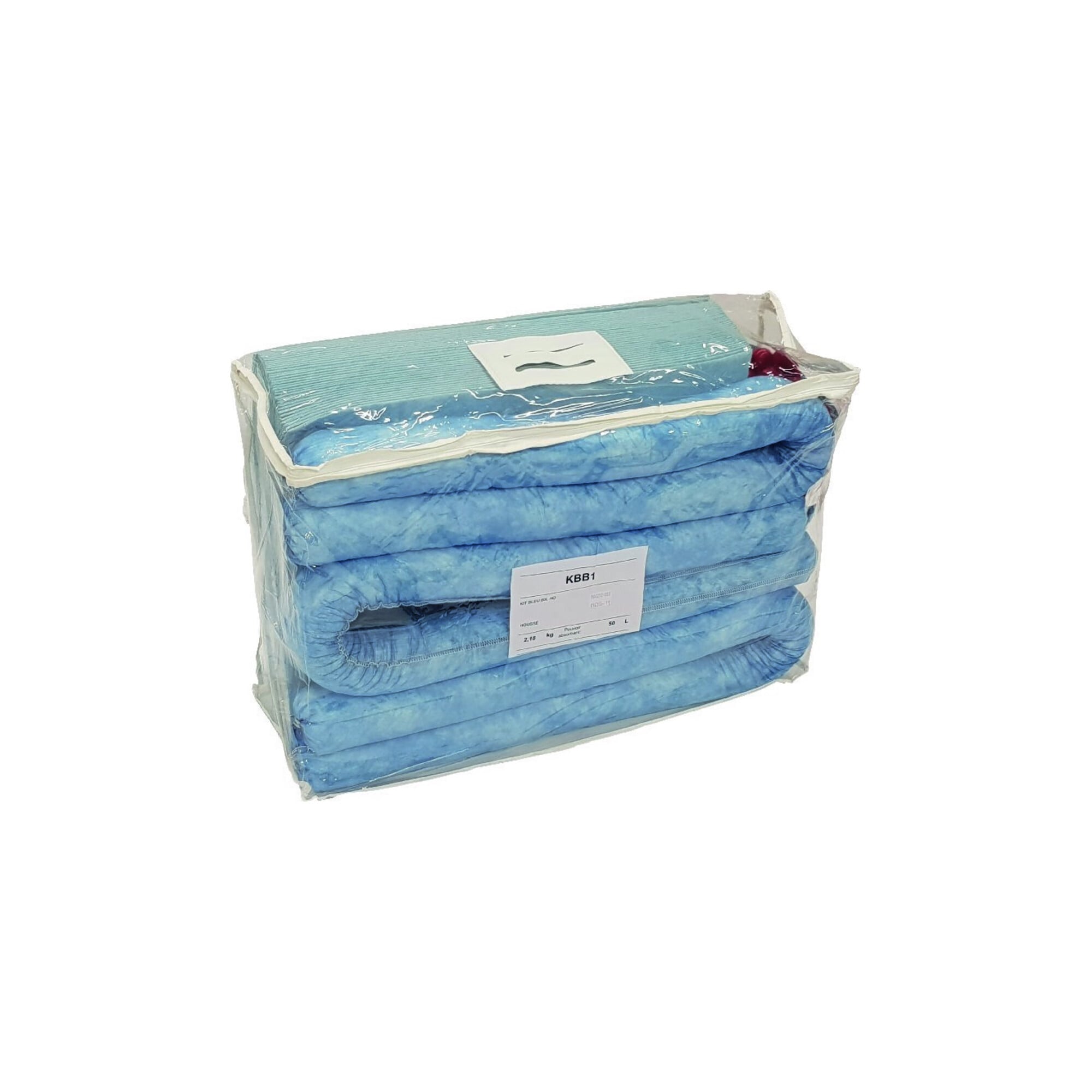 Öl-Notfallset, Tasche Inh. blau, Aufnahme 50L PP-Bindevlies hohe ; emtez