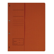 Ösenhefter DIN A4 250g kfm. Heftung Karton halber Vorderdeckel orange