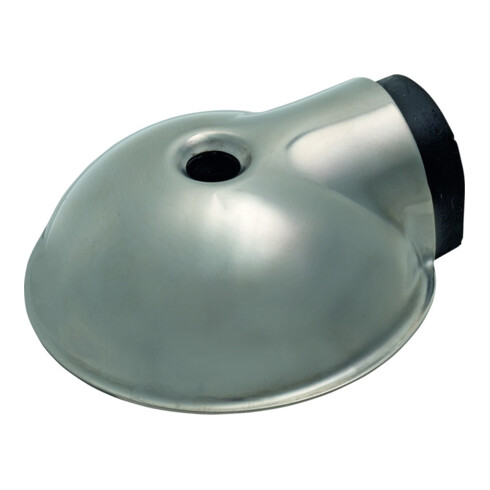 OGRO Butée de porte TZ 5000, Ø 65 mm sans verrouillage anti-rotation acier inox satiné