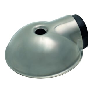 OGRO Türstopper TZ 5000,Ø 65mm ohne Verdrehsicherung Edelstahl satino