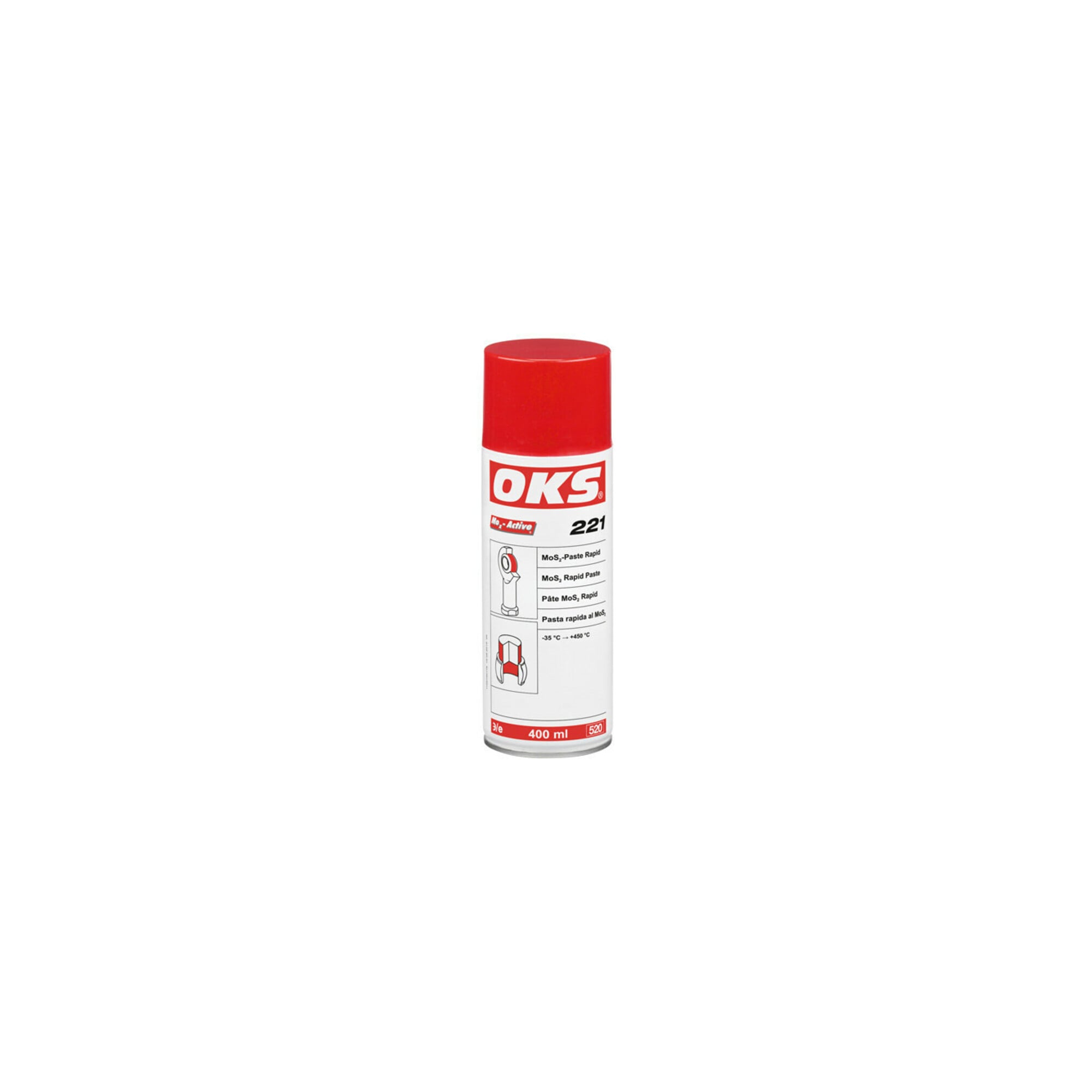 OKS 221 MoS2-Paste Rapid, Spray 400 ml