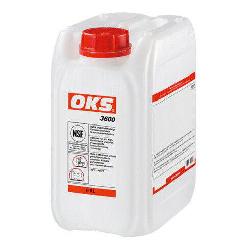 OKS 3600 5 bidons d’huile adhésive et anticorrosion
