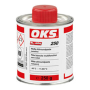 OKS Allroundpaste 250 NSF-H2 sans métal blanc Pot pinceau 250g