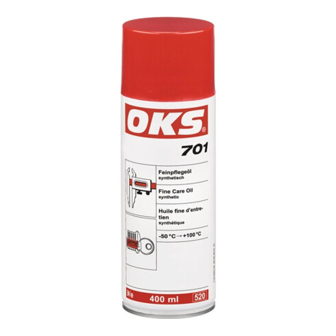 OKS Feinpflegeöl 701 synthetisch hellbraun Spraydose 400ml