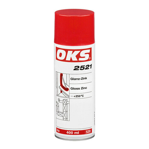 OKS Glanz-Zinkspray 400ml 2521 bis 240 Grad