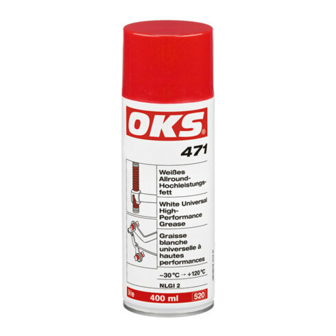 OKS Graisse haute performance 471 400ml Blanche