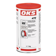 OKS Graisse haute performance Allround 470 blanc NSF H2 1000g boîte en fer blanc-1
