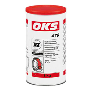 OKS Graisse haute performance universelle blanche 470 1 kg