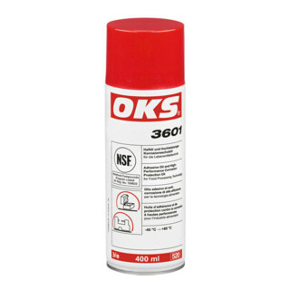 OKS Haftöl/Huile de protection anticorrosion haute performance 3601 jaune-brun NSF H1 spray 400 ml