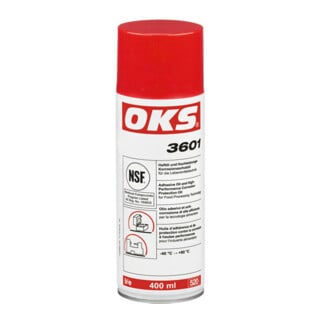 OKS Haftöl/Huile de protection anticorrosion haute performance 3601 jaune-brun NSF H1 spray 400 ml