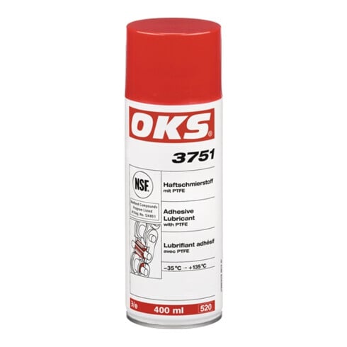 OKS Haftschmierstoff 3751 mit PTFE NSF-H1 weißlich Spray 400ml