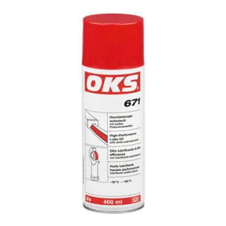 OKS Hochleistungs-Schmieröl 671 hellfarben Spraydose 400ml
