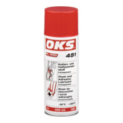 OKS lubrifiant pour chaîne et adhésif 451 spray résistant à l'eau 400ml