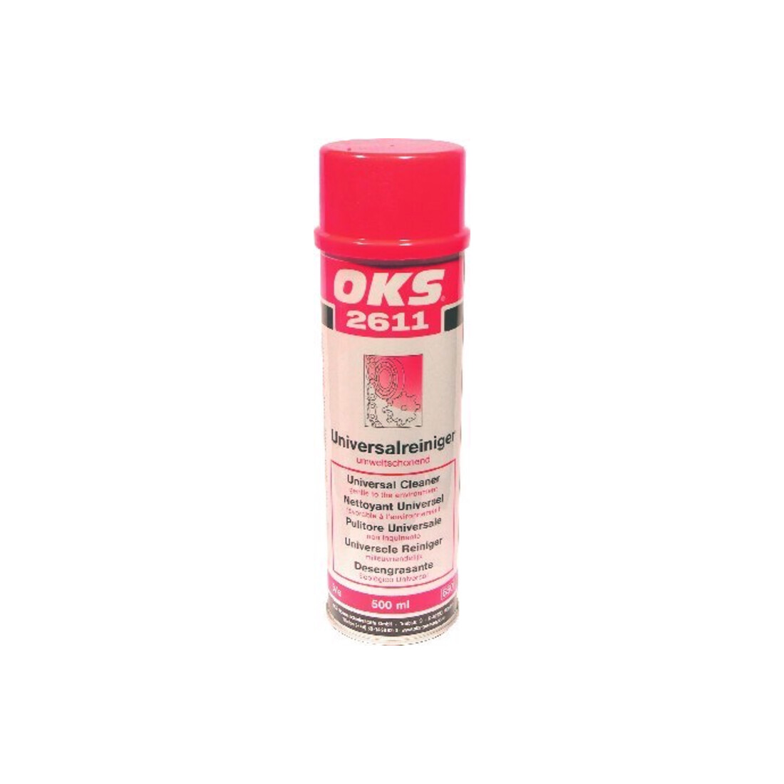 OKS Nettoyant universel 2611 mélange de solvants bombe aérosol incolore 500ml