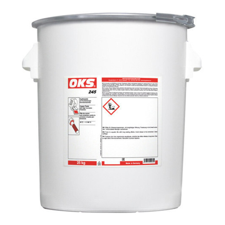OKS Pâte de cuivre 245 Protection anticorrosion haute performance 25 kg