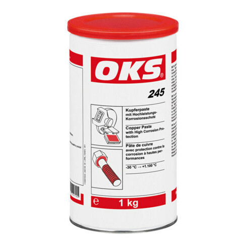 OKS Pâte de cuivre haute performance anti-corrosion 245 1 kg