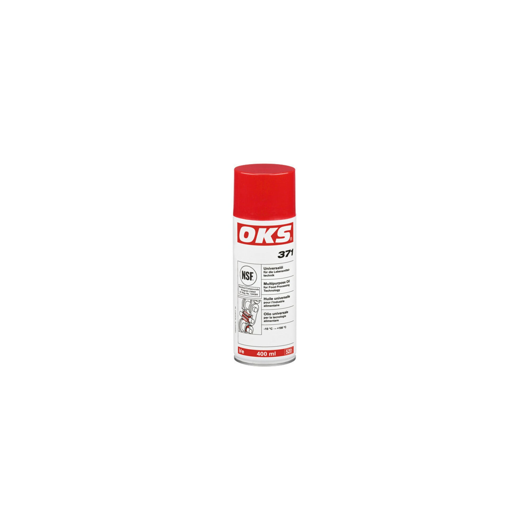 OKS Universalöl für die Lebensmitteltechnik 371 NSF-H1 farblos Spraydose 400ml