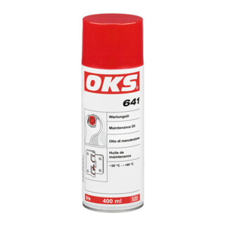 OKS Wartungsöl-Spray 641 400ml jaune transparent