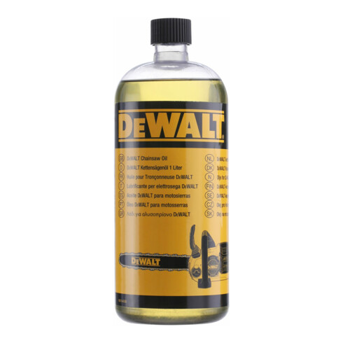 DEWALT Olio per sega a catena Flexvolt per sega a catena a batteria, 1 litro DT20662-QZ
