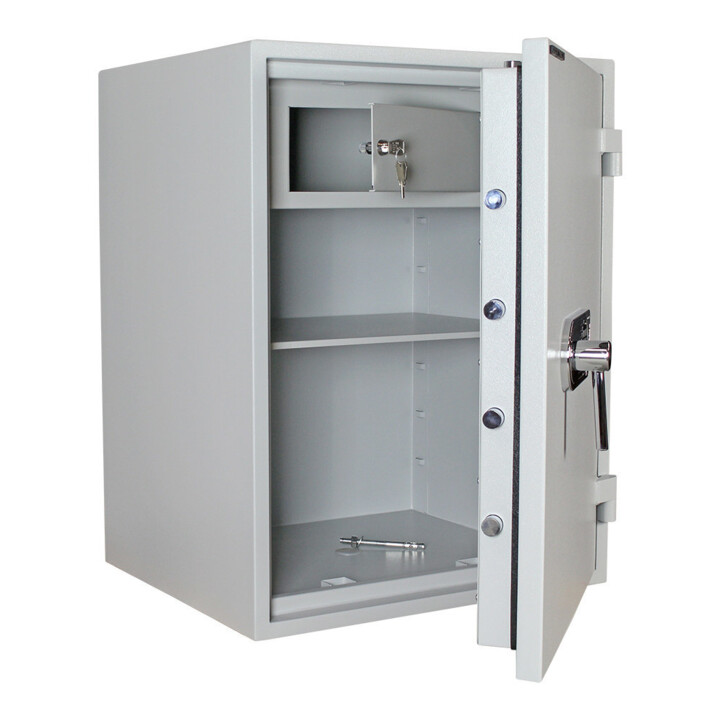 Opal Fire Coffre-fort ignifuge OPD85 serrure électronique gris clair