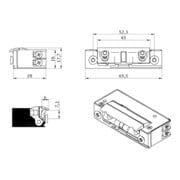 Opener & Closers E-Öffner 5U2X10 9-24V AC/ DC Strom mech.A-3