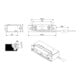 Opener & Closers E-ouvre-porte 5UW4X10 12V CC R courant de repos, IP68