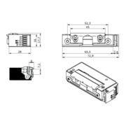 Opener & Closers E-ouvre-porte FS 5UF6X10 9-24V AC/DC Str.m.RÜ-5