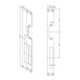 Opener & Closers Plaque de fermeture longue, acier inoxydable-3