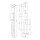 Opener & Closers Plaque de fermeture longue, acier inoxydable-3