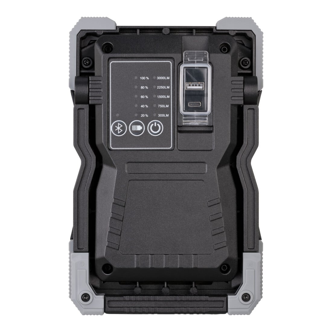 Oplaadbare LED-schrijnwerper RUFUS 3010 MA, 3000lm, IP65, met Bluetooth®-luidspreker